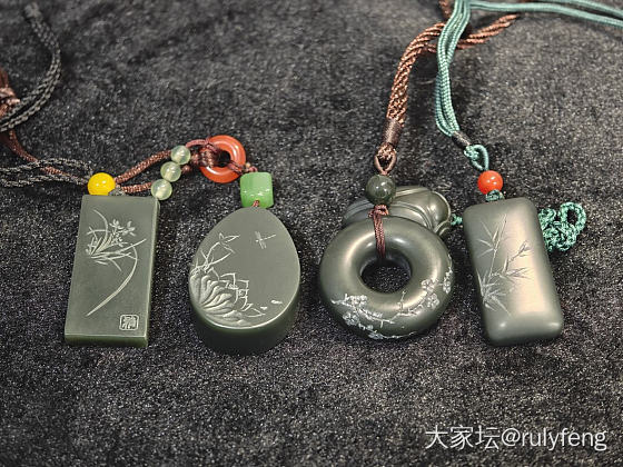 我的黑青们😄_青玉