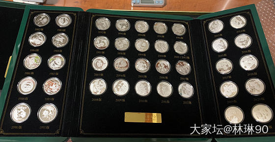 大晚上的睡不着觉，找到了盘币的快乐_纪念币银