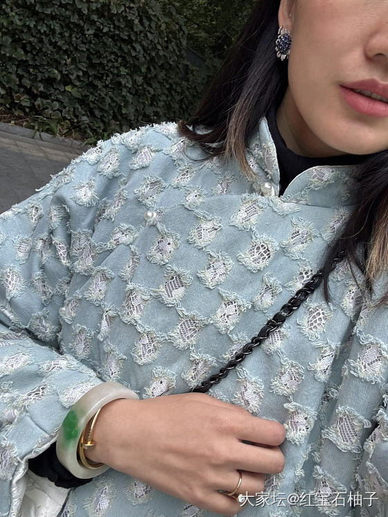 清代白底青_翡翠