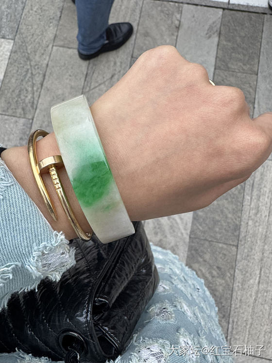 清代白底青_翡翠