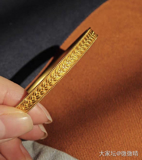 我是来种草的_手镯金