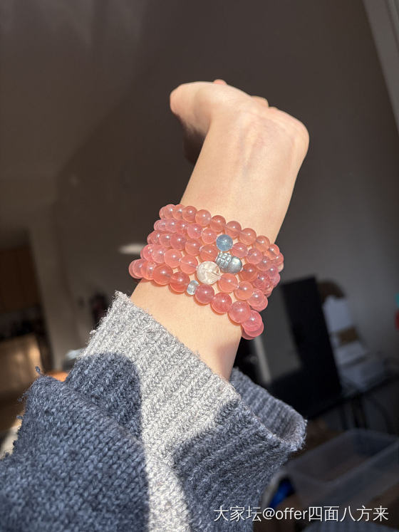 终于！拍出串子的好看了！_珠串