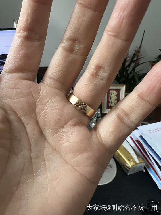 多年以前的一个戒指，有点像顶针🤭_戒指翡翠