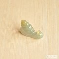 糯种晴底蜗牛（安居乐业）吊坠、手玩件 天然A货翡翠