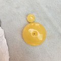 纯天然，无忧化，鸡油黄，平安扣，超美的