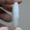 和田白玉【玉友园】17.8克“莲花坠”