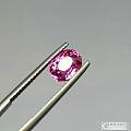 2ct 无烧粉蓝宝，vivid pink