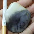 和田白玉【玉友园】83.5脂白青花