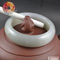 买了个青花镯子，5k大元，大家欣赏下看看是不是值得哦