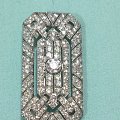 Tiffany 的古董胸針一枚 約1920年