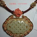 翡翠用花丝镶嵌漂亮独一无二的首饰