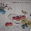 写意花鸟作品,四幅一套,180元包快递.