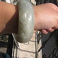 和田籽料手镯花开富贵 蝶恋花手镯