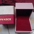 pink box首饰盒和周大福首饰袋