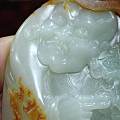 和田白玉【玉友园】三色降龙罗汉
