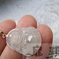 【无艳·扉玥】6.25两个玫瑰金镶白冰佛