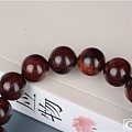 【紫云檀舍】海南黄花梨 紫油梨 根料 12mm 平安串