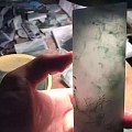 【花絮】料子开切了，手镯心抢眼~