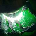 RK191格应角冰阳绿，种老色辣戒面级别，品质相当高，有机会赌手镯，实力货，...