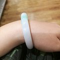 翡翠手镯，麻烦大家给看看