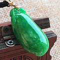 【禅语珠宝】缅甸翡翠吊坠天然a货玉器玉石挂件玉佩 09-05