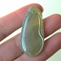 【玉玲珑】~精美黄翡福瓜挂件，加微信8217708 ~
