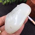 【德品玉斋】：精品羊脂级收藏重器：莲花观音小摆件！