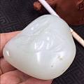 【德品玉斋】：精品羊脂级收藏重器：莲花观音小摆件！