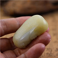 【稀饭香铺】新疆和田玉白玉且末料籽料貔貅挂件