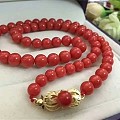 天然红珊瑚项链