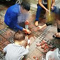 切割南红，从娃娃抓起~