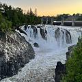 第二个瀑布Grand Falls, New Brunswick