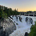 第二个瀑布Grand Falls, New Brunswick