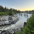 第二个瀑布Grand Falls, New Brunswick