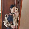 OOTD 今天是藕粉+湖水绿的一天