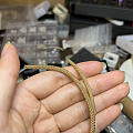 就是用之前给大家分享的套泡丝工艺做出来的欧泊蛇戒