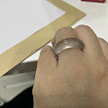 白玻璃指环，最刚的一件翡翠，有人喜欢吗？