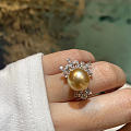 新年宝贝珍珠戒指分享