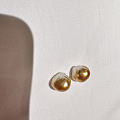 两颗12mm珍珠玉米粒儿，一眼爱上