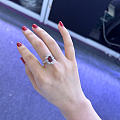 八月上海珠宝展二刷，红宝石戒指太难选