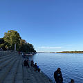 乌苏里江的秋天，好干净的天空