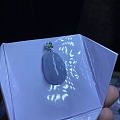 今日新出一款紫罗兰如意，镶嵌18k金扣头，冰糯种，玉质细腻，档口实拍