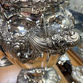 1833年英国银器史第一铸模师著名银匠Benjamin Smith制作的茶水瓮