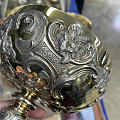 1861年英国名匠世家Fox家族给塞弗顿伯爵打造超大尺寸银器高脚杯