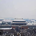 故宫初雪，景山远眺🏮
