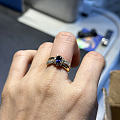 日本中古蓝宝石戒指