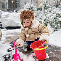 瑞雪兆丰年，减掉了一个我娃的重量