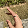 坛子收的满钻葫芦戒指，又绿又闪