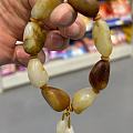 籽料黄沁混搭手串