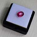 【现价再打8折特惠】缅甸纯天然椭圆型1.23克拉粉红色红宝石